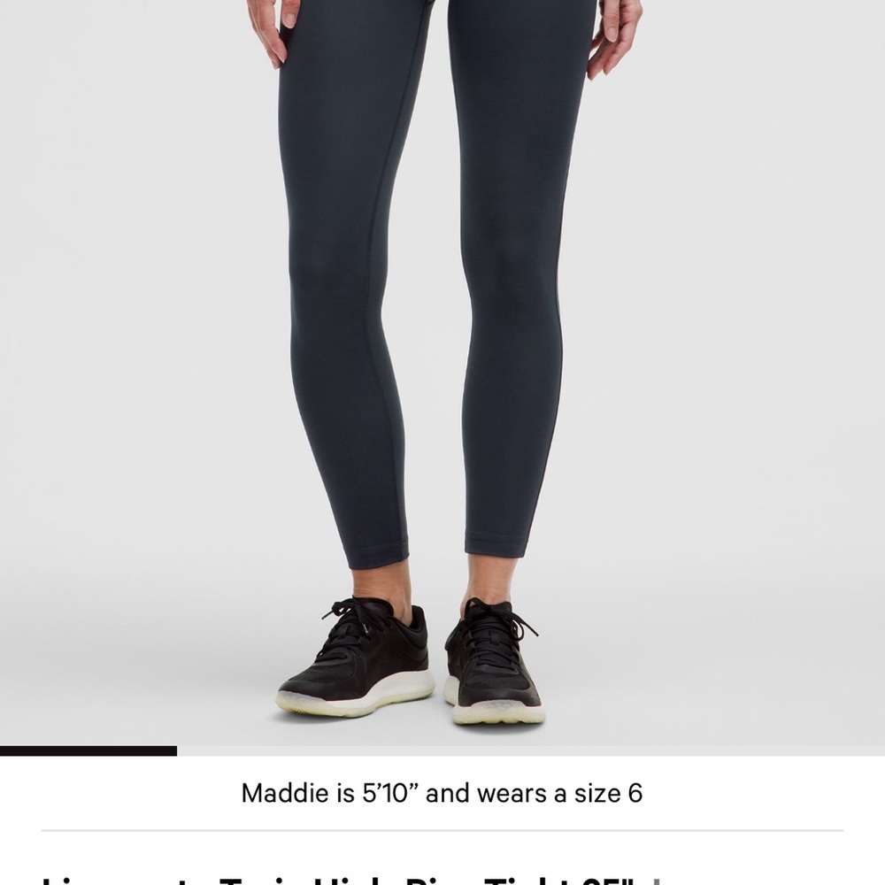 Lululemon License to Train High-Rise Tight 25"